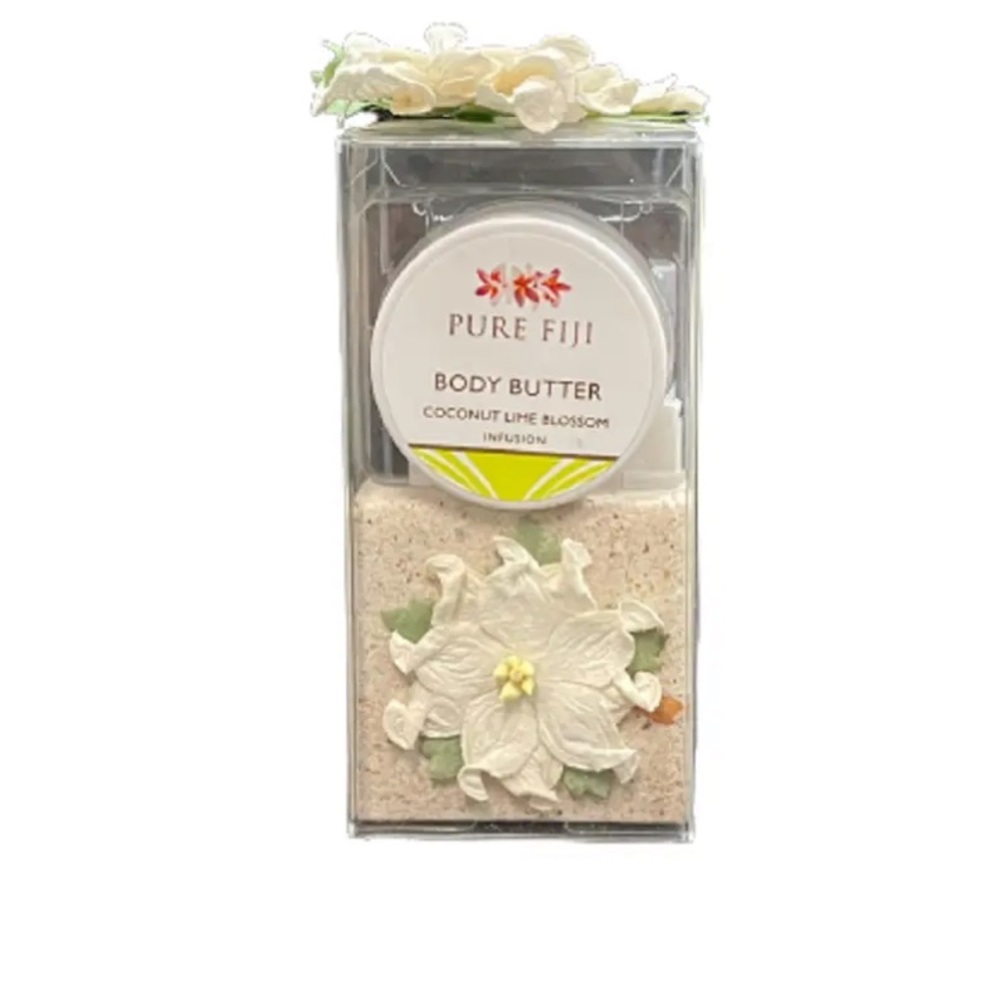Pure Fiji Mini Spa Box Coconut Lime Blossom